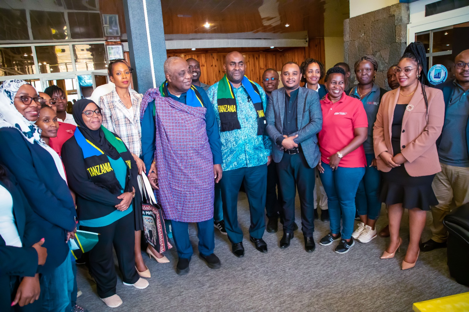 High-level diplomatic meeting